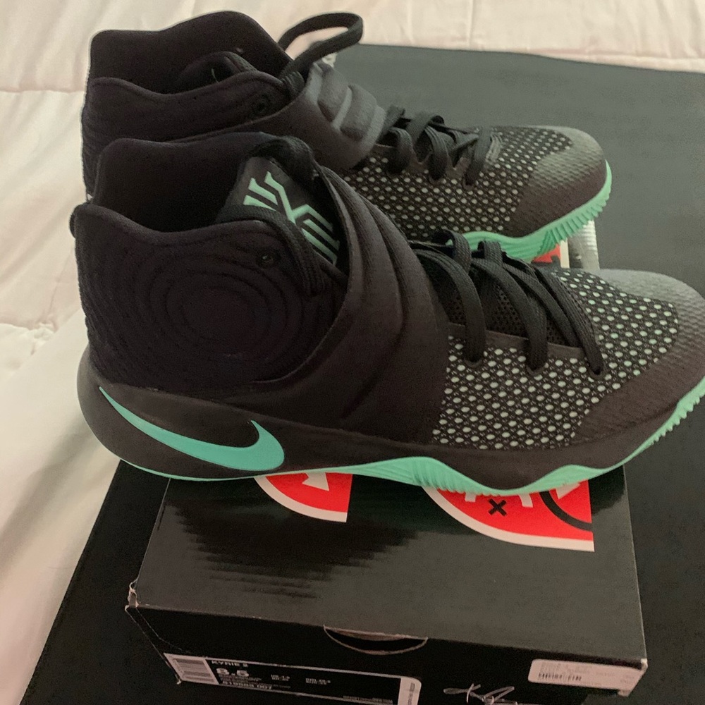 Size 8.5 Nike Kyrie 2 “Green Glow”